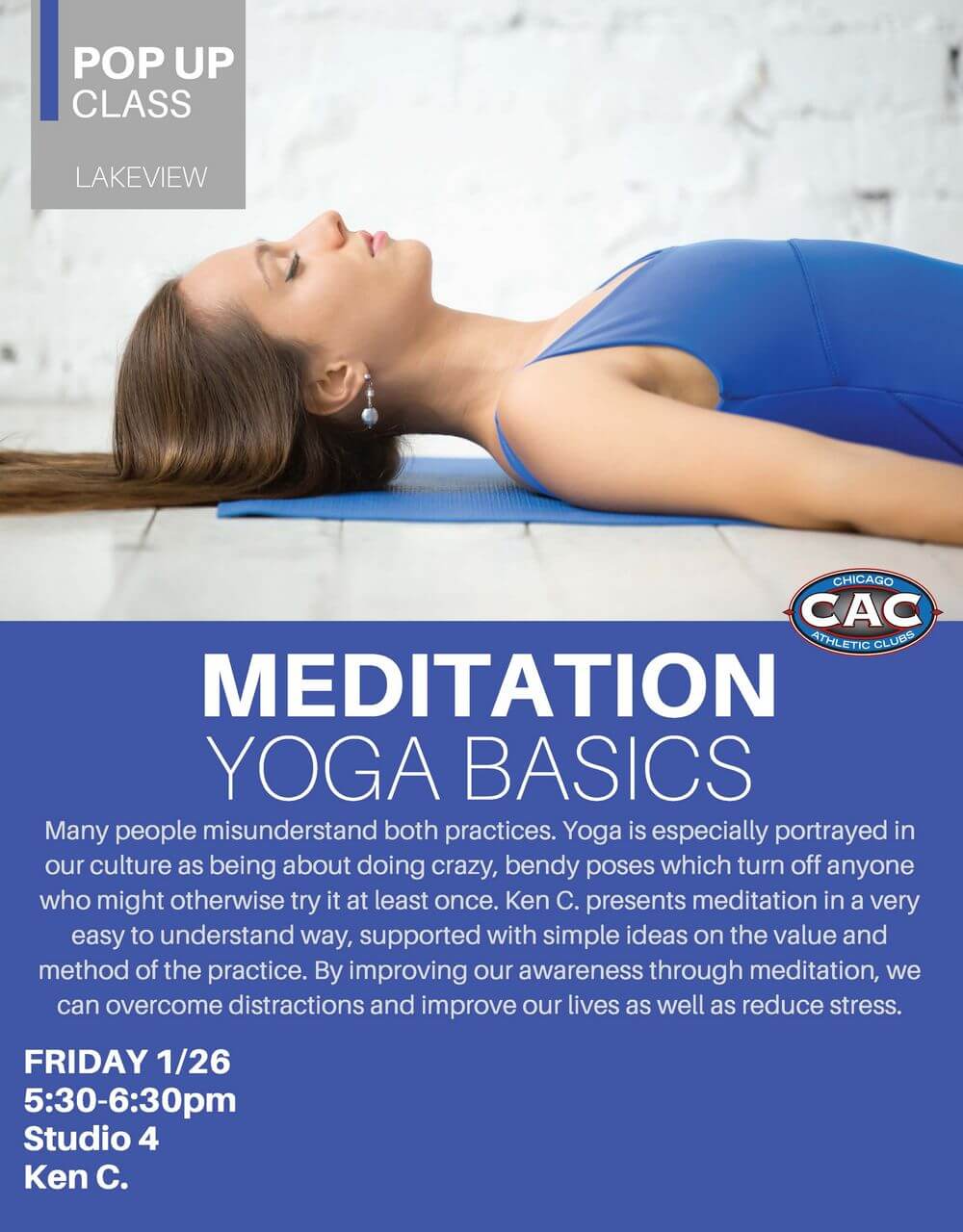 LVAC Pop Up Meditation Yoga Basics